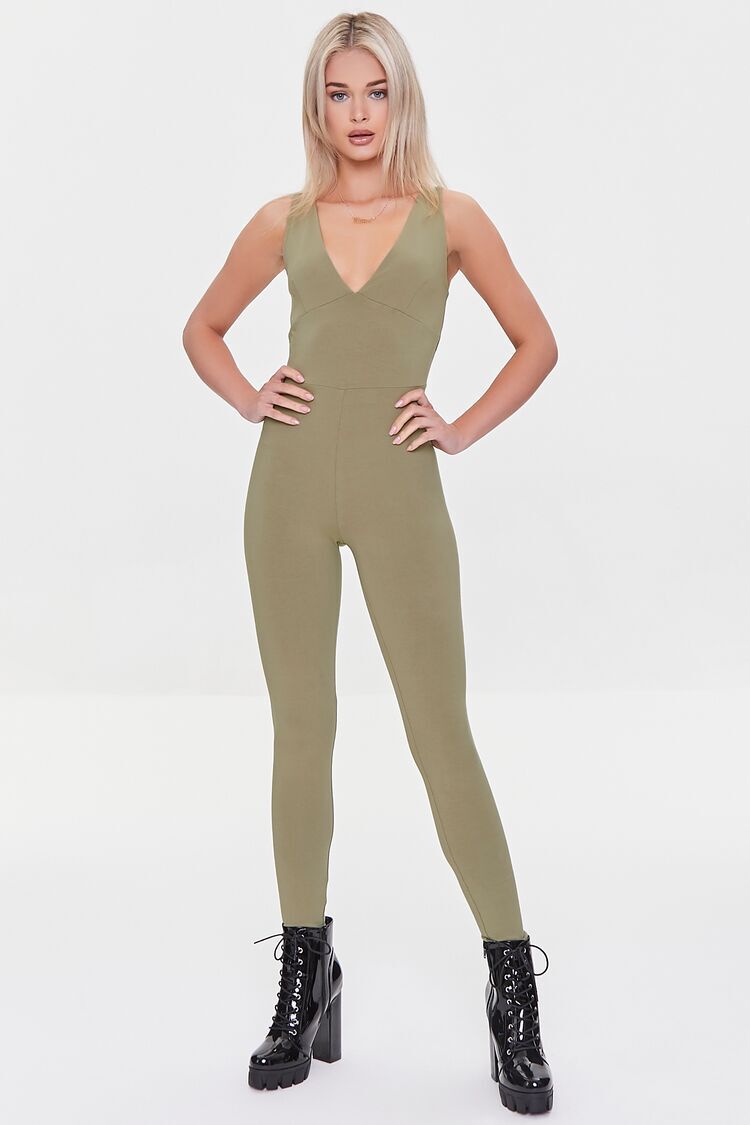 Green Jumpsuit | Forever 21